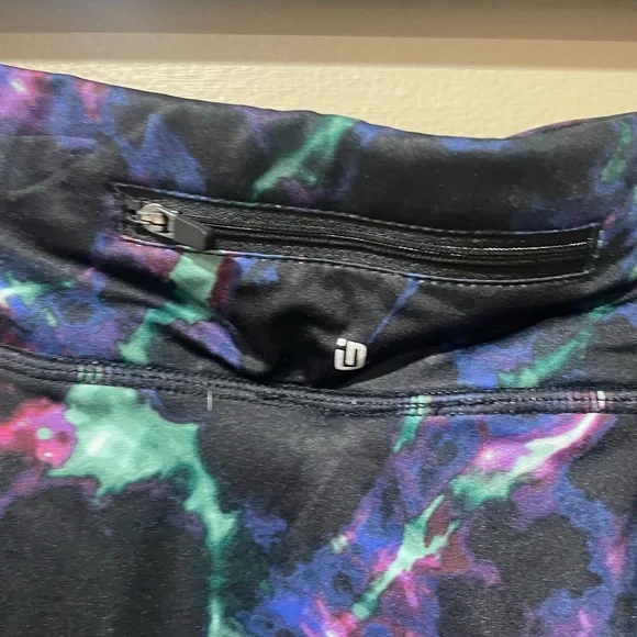 Ideology Black Multicolor Tiered Women's Skort - Picture 3 of 9